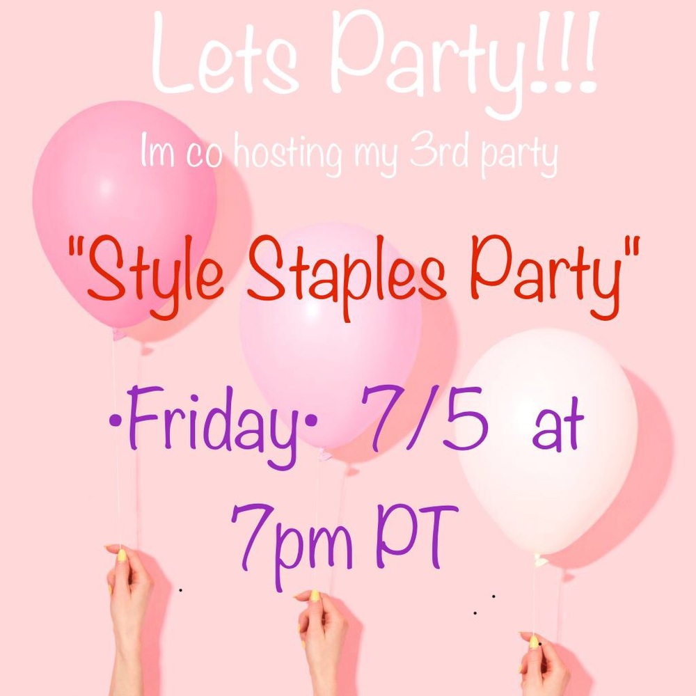 Co Party Host Friday 7/5 at 7pm PT